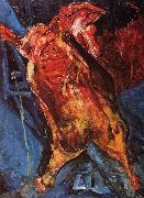 Chaim Soutine Carcass of Beef painting